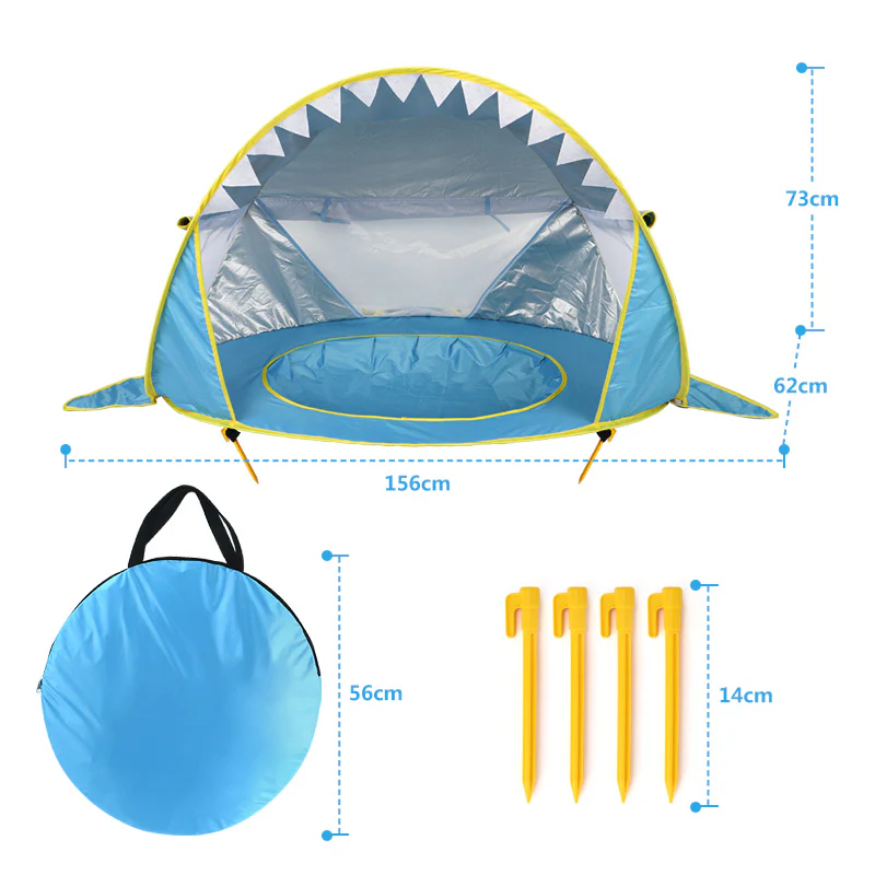 Baby Strandtent met Zonbescherming