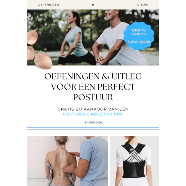 PostureCorrector Pro | Corrigeert je houding en ontspanning voor de rug