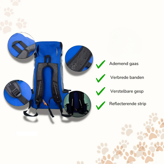 PawPack - Ergonomische Hondendraagzak Rugzak