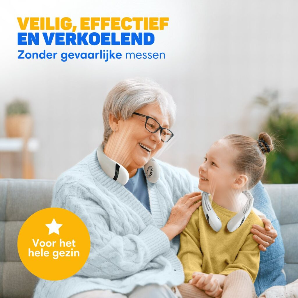 Draagbare Nekventilator