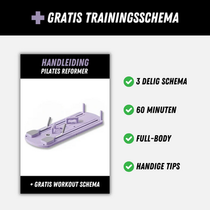 Pilates Reformer - Inklapbaar Pilates Apparaat